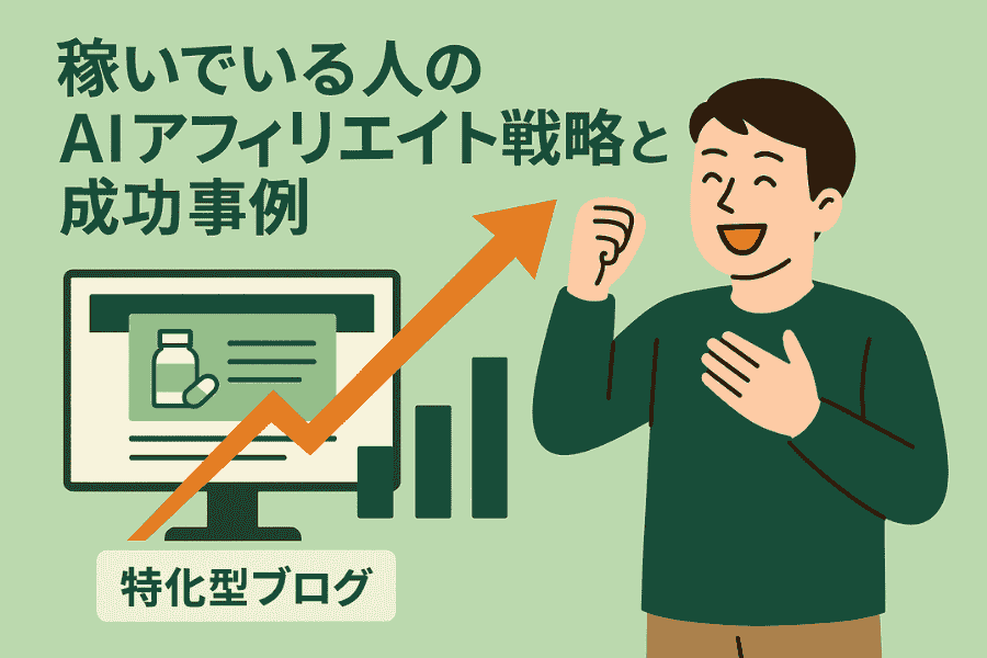 AIのアフィリエイトが稼げないのか事例も確認してみる