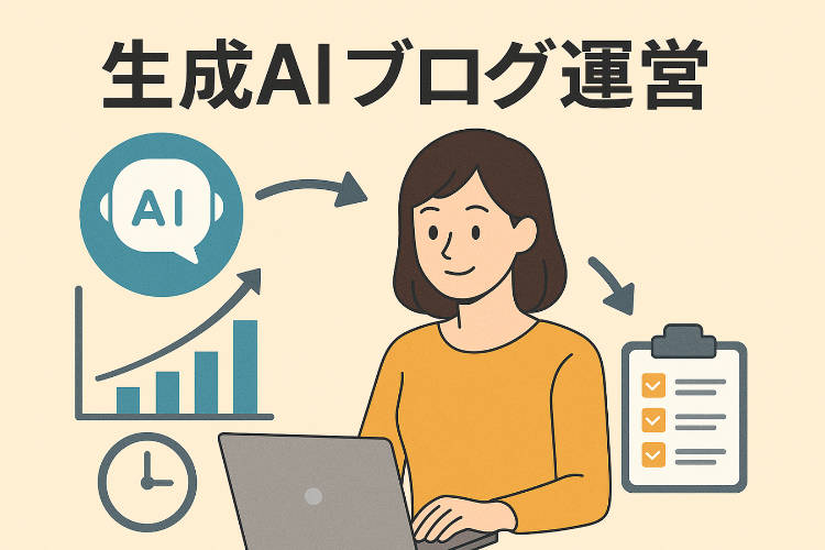 生成AIでブログでアフィリエイトをやる為のサイクル