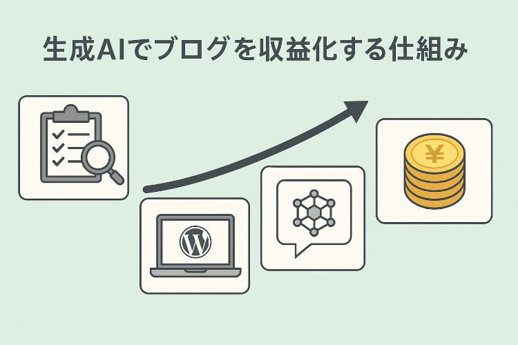 生成AIで収益化する為に