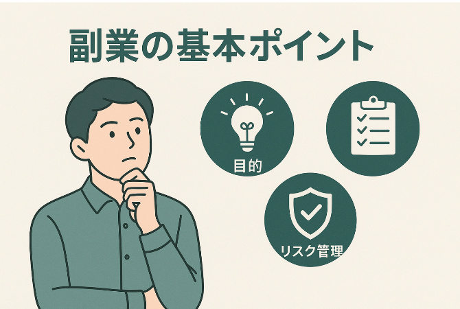 先に知るべき-副業でおすすめ、男性が気をつける事