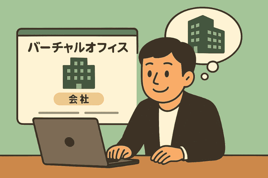 バーチャルオフィスの住所や電話番号を試してみる