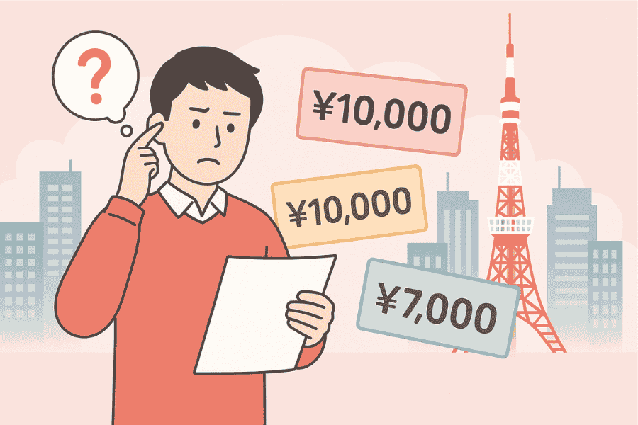 バーチャルオフィスを東京で安く契約したい人向けに、費用対効果や信頼性のある選び方を解説している画像