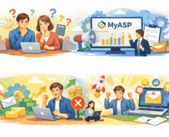 メルマガのスタンドとしてマイスピーを選ぶ際の疑問やメリット・デメリットを解説する画像