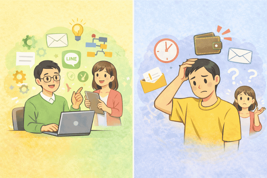 メルマガスタンド「マイスピー」が向いている人と向いていない人の違いや判断基準を説明する画像