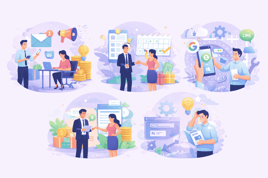 myaspスタンダードプランが向いているユーザー層（メルマガ運用者・サブスクビジネス・アフィリエイター・初心者など）を紹介する画像