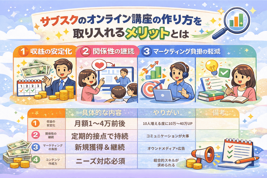 オンラインサロンを成功させるために、作り方の前に目的を明確にする重要性を解説している画像