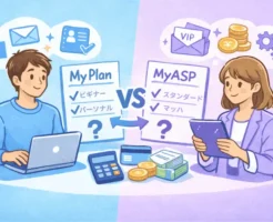 マイスピーの管理画面で契約プランや料金などの契約内容を確認する方法を解説している画像