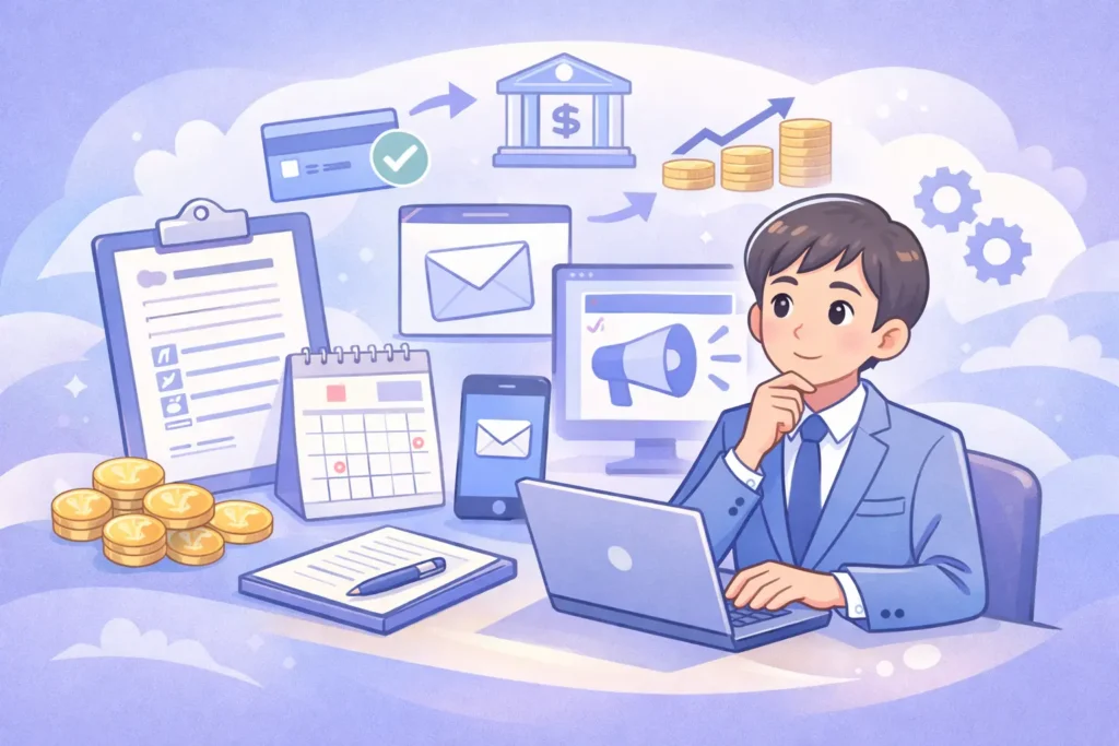 マイスピーでプラン確認を行う前に料金体系や契約内容、月額課金の仕組みを解説する画像