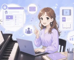 マイスピーで会員サイトの作り方と閲覧制限やコンテンツ提供の仕組みを解説する画像