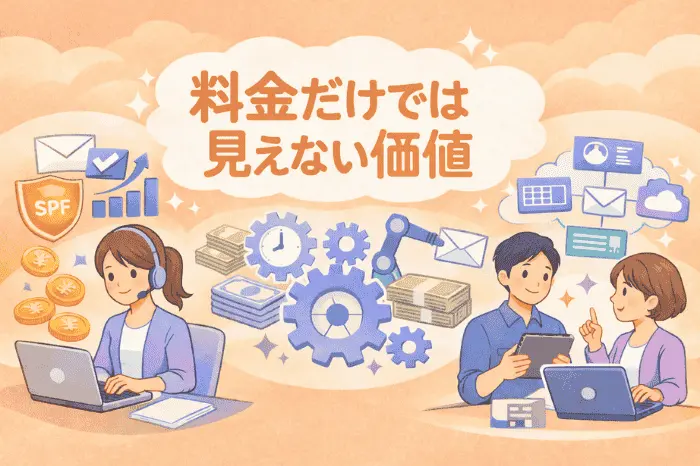 マイスピーのスタンダードプランの料金だけでは判断できない価値や運用視点の重要性を解説する画像