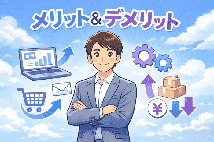 マイスピー スタンダードプランのメリットとデメリットを機能の多さと設計コストの観点から整理した比較イメージ画像