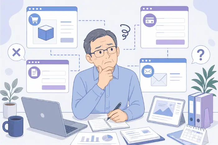 マイスピーの決済方法で商品連携やメール設定の不備によるトラブルポイントを解説する画像