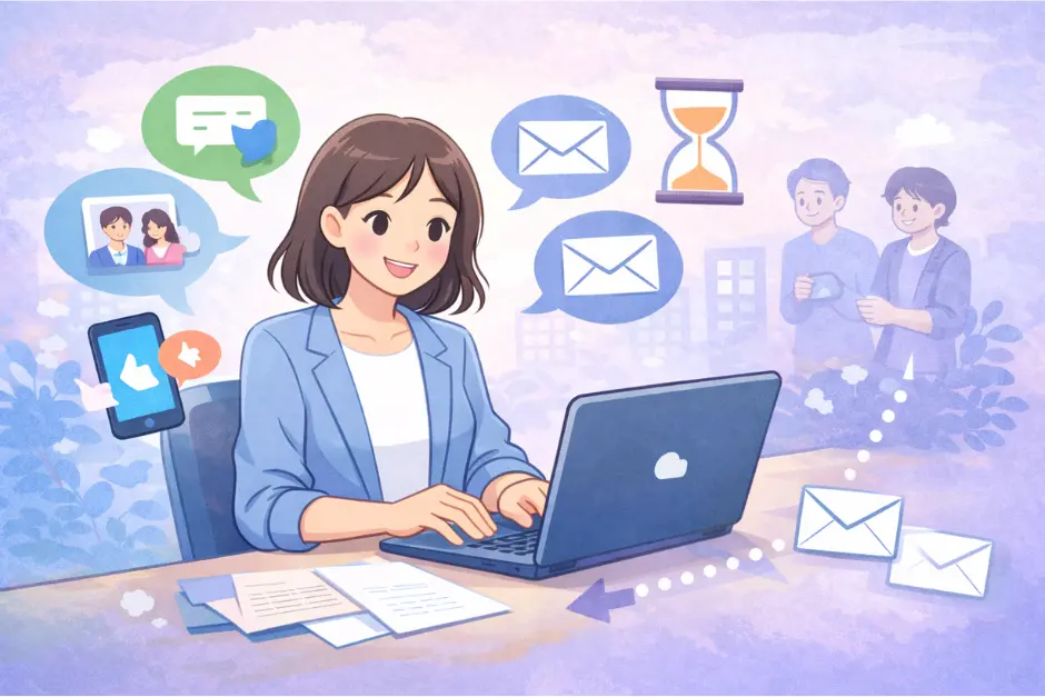 マイスピーのLINE連携を使う場合と使わない場合で配信や接点の違いを比較している画像