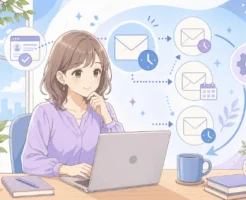 マイスピーのスタンダードプランの使い方として登録・配信・管理・決済の全体の流れを整理した解説画像