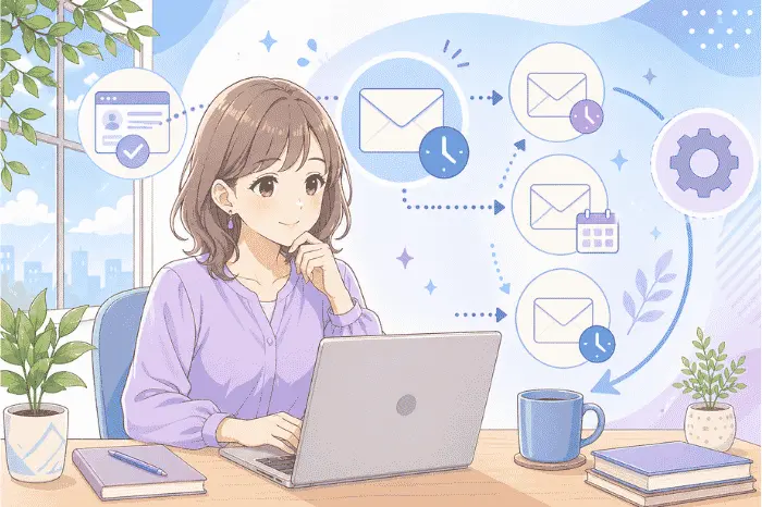 マイスピーのスタンダードプランの使い方として登録・配信・管理・決済の全体の流れを整理した解説画像