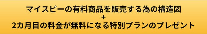 マイスピーの有料商品を販売する為の構造図プレゼントボタン画像